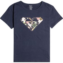 Roxy Day And Night A Kız Çocuk Mavi Tişört