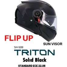 Shiro Flipup SH-508SV Triton Shine Black