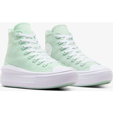 Converse Chuck Taylor All Star Motion Platform Stars Kadın Yeşil Sneaker A08100C.319