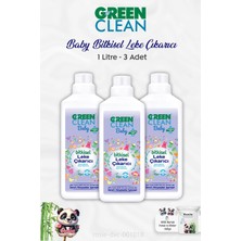 green Clean 3 Adet green Clean Baby Bitkisel  Çıkarıcı 1 Lt ve Rosıe