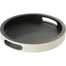 Laromita Decoration Vık Ahşap Tepsi / Siyah