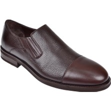 Pullman Hakiki Deri Makosen Erkek Ayakkabı PLM-3700   KAHVE