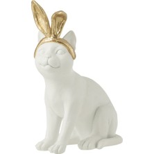 Laromita Decoration Bandanalı Tavşan Obje / L