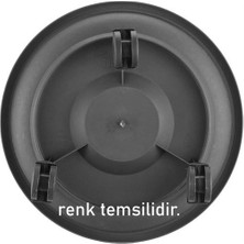 Esbu Transformacion Tekerlekli Saksı Altığı 29 cm Coadura Design Beyaz 715717