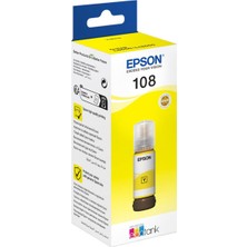 Epson T09C44 108 Yellow Sarı Şişe Mürekkep T09C44A L18050-L8050