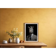 Decotorium Çerçeveli Tablo Anımal Kıngdom-End Serisi Mdf Tablo END/007