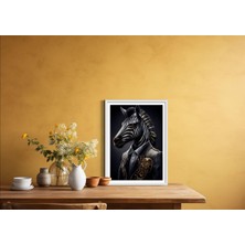 Decotorium Çerçeveli Tablo Anımal Kıngdom-End Serisi Mdf Tablo END/008