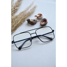 LOOKUP NEW Mavi Işık Korumalı Gözlük Optik Uyumludur Unisex Anti Light Imaj Ce Belge Dikdörtgen Vintage