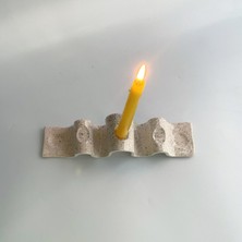 Archeceramic El Yapımı Seramik Mumluk - 5'li Mumluk