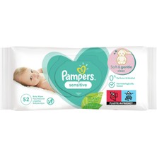 Prima Pampers Sensitive Hassas Islak Bebek Havlusu 52X6 Adet (312 Yaprak)