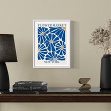 Decotorium Çerçeveli Tablo Flower Market Serisi Mdf Tablo FLO/001