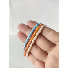 Hanım Kız Kum Boncuk Bileklik 3'lü Boncuk Bileklik Set