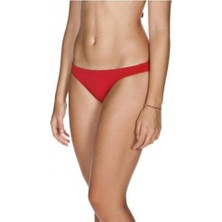 Arena Bayan Solid Bottom Mayo Bikini Alt Kırmızı 2A24545