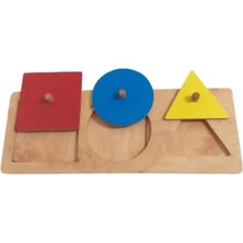 Montessori Gemisi Şekil Plakaları 1 - Geometrik Şekiller