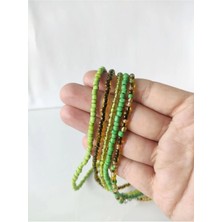 Hanım Kız Kum Boncuk Kolye 5'li Kolye Set