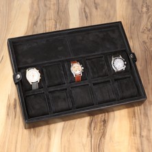 Onywatch El Yapımı Gerçek Deri Saat Koleksiyon Kutusu 10'lu Saat Kutusu Çoklu Saat Kutusu Hediye Saat Kutusu