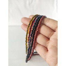 Hanım Kız Kum Boncuk Kolye 5'li Kolye Set