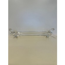 Plus Home Sunum Tabağı Gümüş Kulplu