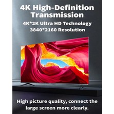 Hubify 4K Hdmı 2.0 Görüntü Tv Monitör Kablosu, 4k-2k UHD 1.5mt HDMI Kablosu