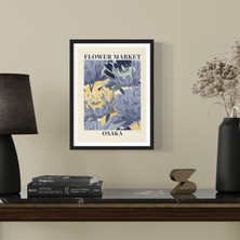 Decotorium Çerçeveli Tablo Flower Market Serisi Mdf Tablo FLO/020