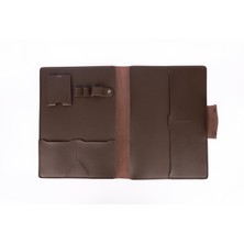 Aron Atelier Kahve Flötr Laptop&tablet ve Dosya Organizer