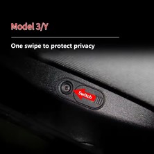 Li Parts Tesla Model Y/3 Kamera Gizlilik Kapağı