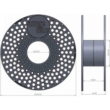 Azure Film Azurefilm Pla 1.75MM Simli Yeşil 1000G Filament