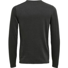Only & Sons Onsgarson 12 Wash Crew Knıt Noos Erkek Siyah Kazak - 22006806