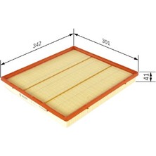 Eurofil Hava Fıltresı Ford Transit Custom 2.2 Tdci 2012-