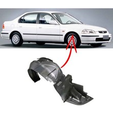 EP Garaj Honda Ies Civic 1996-2001 Model Sedan Hatchback Uyumlu Ön Sağ Davlumbaz