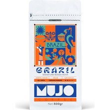 Mujo Coffee Brazil Signature Bossa Nova Çekirdek Kahve-500gr