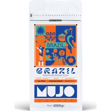 Mujo Coffee Brazil Signature Bossa Nova Çekirdek Kahve-1000gr