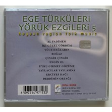 Ege Türküleri Yörük Ezgiler 5 CD (Jelatininde Sıfır Orjnal Dönem Baskı Cd)