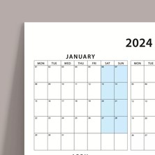 Bi'aldım 2025 Yıllık Planlayıcı Duvar Takvimi, 2025 Takvim, 2025 Planlayıcı, Büyük Duvar Takvimi