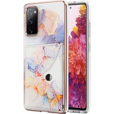 SZY Mall Samsung Galaxy S20 Fe 5g/4g Ince Cüzdan Yumuşak Tpu Tampon Mermer (Yurt Dışından)