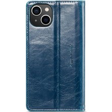 SZY Mall Iphone 13 Için Flip Case Kart Tutucu Retro Cüzdan Kapak Manyetik Cüzdan (Yurt Dışından)