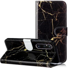 SZY Mall Sony Xperia 1 V Mermer Desen Pu Deri Cüzdan Kart Yuvaları Için Flip Case (Yurt Dışından)