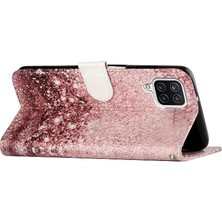 SZY Mall Samsung Galaxy A12 Kart Yuvaları Tutucu Mermer Desen Manyetik Için Flip Case (Yurt Dışından)