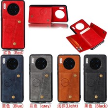 SZY Mall Cüzdan Kılıf Için Huawei Mate 30 Pro Darbeye Koruyucu Kickstand Buit In (Yurt Dışından)