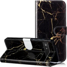 SZY Mall Google Pixel 7A Tam Koruma Kartı Yuvaları Tutucu Manyetik Için Flip Case (Yurt Dışından)