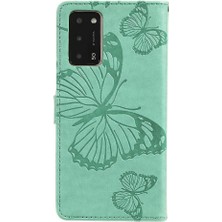 SZY Mall Oppo Oppo 5G/A53S 5g Pu Deri Kart Yuvası Standı Kapak ile Flip Case (Yurt Dışından)