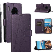 SZY Mall Huawei Mate 30 Pro Için Flip Case Kickstand Üç Kart Yuvaları Darbeye (Yurt Dışından)