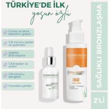 Dermosion Güneş Kremi Anti Spot Serum Leke Karşıtı 2'li Cilt Bakım Seti