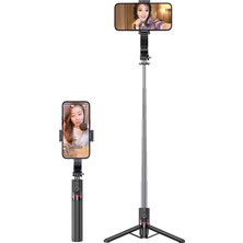 Usams 2in1 Bluetooth Kumandalı Tripod ve 360° Selfie Çubuğu ZB256