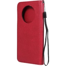 Bdt Shop Kart Yuvası ile Huawei Mate 40 Için Flip Case Yüksek Kalite Deri Klasik (Yurt Dışından)