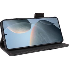 Bdt Shop Xiaomi Poco F6 Pro Deri Kart Tutucu ile Folio Flip Case (Yurt Dışından)