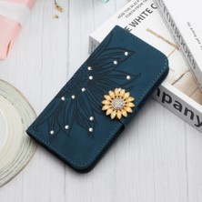 Bdt Shop Kart Yuvası Standı Ayçiçeği ile Oppo A60 4g Kickstand Koruyucu Kılıf (Yurt Dışından)