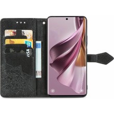 Bdt Shop Oppo Oppo 10 5g Için Flip Case Zarif Desen Basit Iş Çevirme (Yurt Dışından)