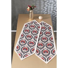 Çeyiz Diyarı Sema 2li Lüks Runner 45X140 cm