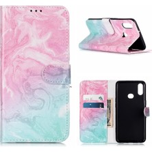 Bdt Shop Samsung Galaxy A10S Tam Koruma Pu Deri Cüzdan Kart Için Flip Case (Yurt Dışından)